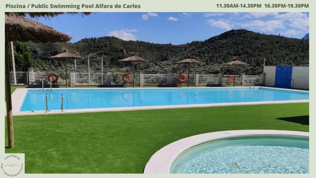 Casa Rural Parc Natural Dels Ports Alfara de Carles Extérieur photo